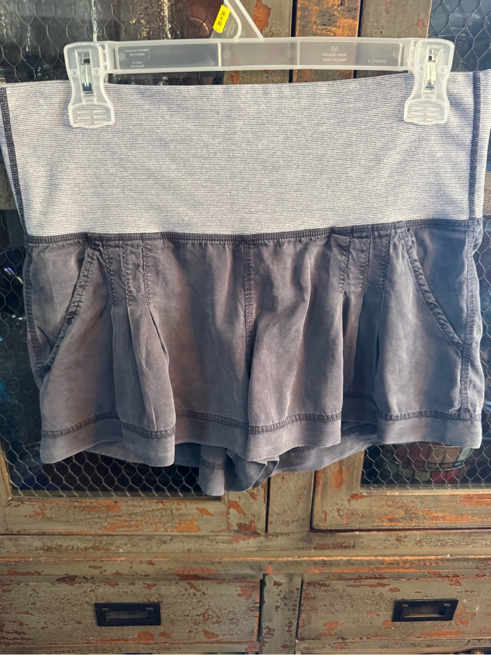 lululemon athletica Women's Grey Layered Skort Shorts